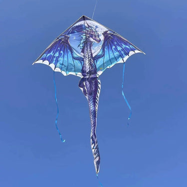 1.4m Blue Moon Dragon Kite
